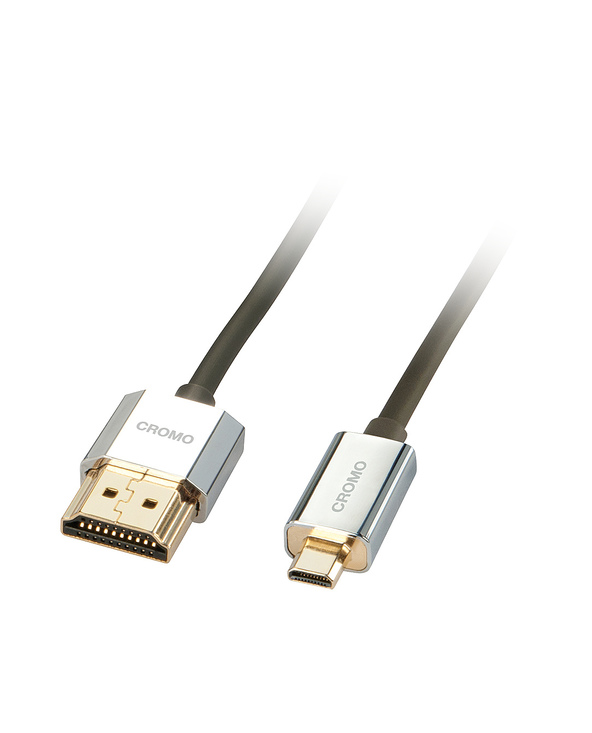 Lindy 41682 câble HDMI 2 m HDMI Type A (Standard) HDMI Type D (Micro) Noir