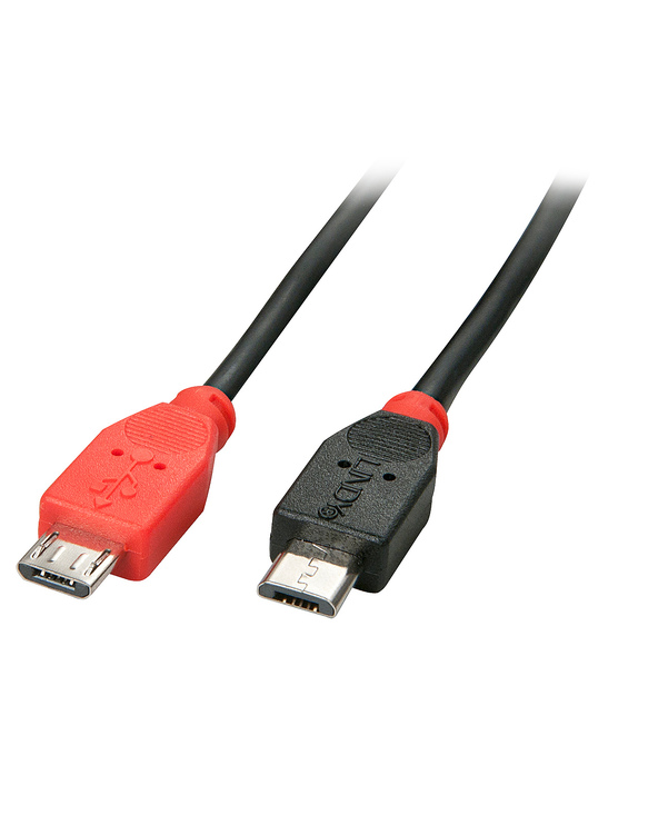 Lindy 31759 câble USB 1 m USB 2.0 Micro-USB B Noir Lindy 31759 câble USB 1 m USB 2.0 Micro-USB B Noir