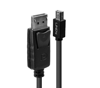 Lindy 41647 câble DisplayPort 3 m Mini DisplayPort Noir