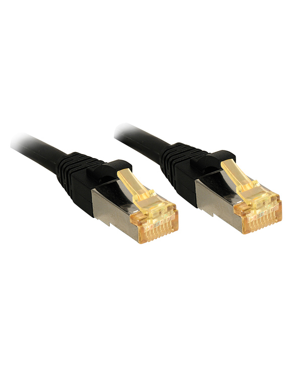 Lindy 47306 câble de réseau Noir 0,5 m Cat7 S/FTP (S-STP)