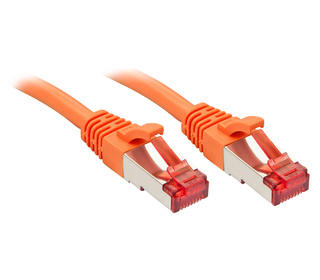 Lindy Rj45/Rj45 Cat6 0.3m câble de réseau Orange 0,3 m S/FTP (S-STP)