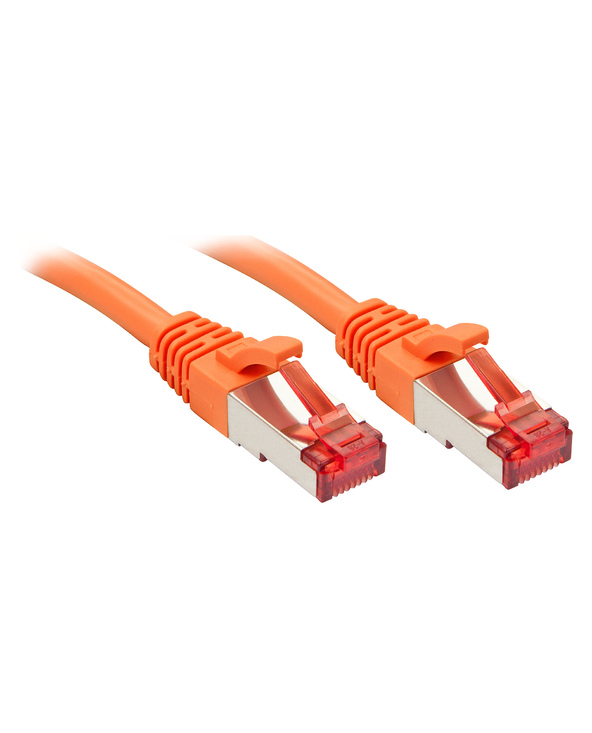 Lindy Rj45/Rj45 Cat6 0.3m câble de réseau Orange 0,3 m S/FTP (S-STP)