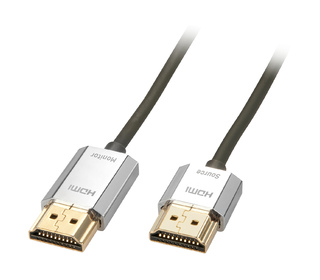 Lindy 41675 câble HDMI 3 m HDMI Type A (Standard) Gris