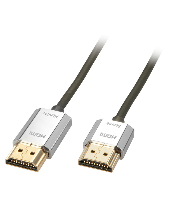 Lindy 41675 câble HDMI 3 m HDMI Type A (Standard) Gris