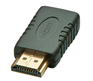 Lindy 41208 changeur de genre de câble HDMI HDMI Mini Noir