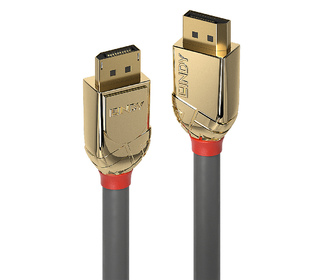 Lindy 36292 câble DisplayPort 2 m Or