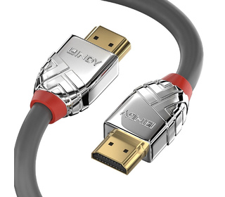 Lindy 37874 câble HDMI 5 m HDMI Type A (Standard) Gris, Argent