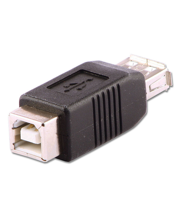 Lindy 71228 changeur de genre de câble USB A USB B Noir