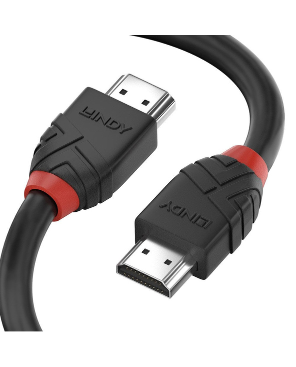 Lindy 36470 câble HDMI 0,5 m HDMI Type A (Standard) Noir