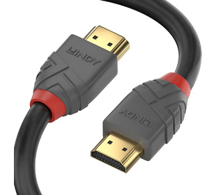 Lindy 36962 câble HDMI 1 m HDMI Type A (Standard) Noir, Gris