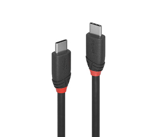 Lindy 36905 câble USB 0,5 m USB 3.2 Gen 1 (3.1 Gen 1) USB C Noir