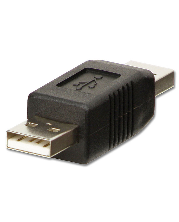 Lindy 71229 changeur de genre de câble USB A Noir