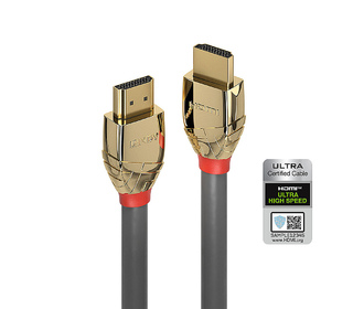 Lindy 37604 câble HDMI 5 m HDMI Type A (Standard) Gris