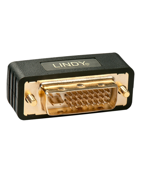 Lindy 41099 changeur de genre de câble DVI-I DVI-D Noir