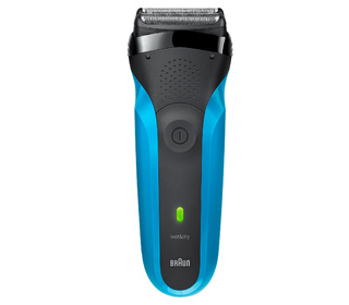 Braun Series 3 310s Rasoir à grille Tondeuse Noir, Bleu