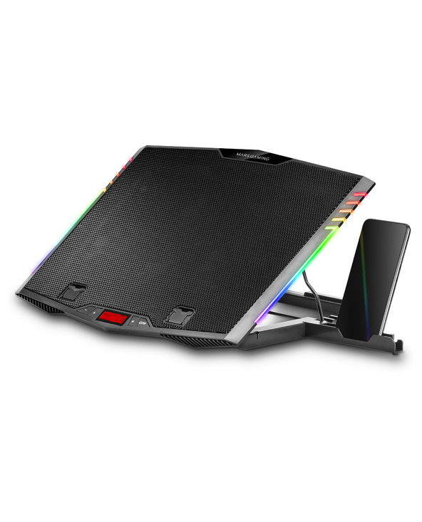 Mars Gaming MNBC5 Support de livres 48,3 cm (19") Supports de Notebook Noir