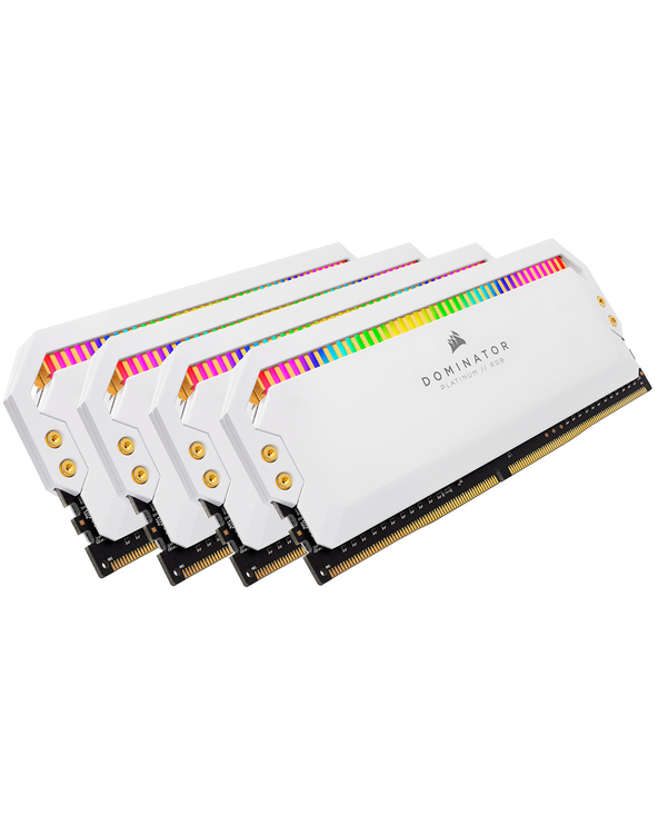Corsair Dominator CMT32GX4M4C3200C16W module de mémoire 32 Go 4 x 8 Go DDR4 3200 MHz