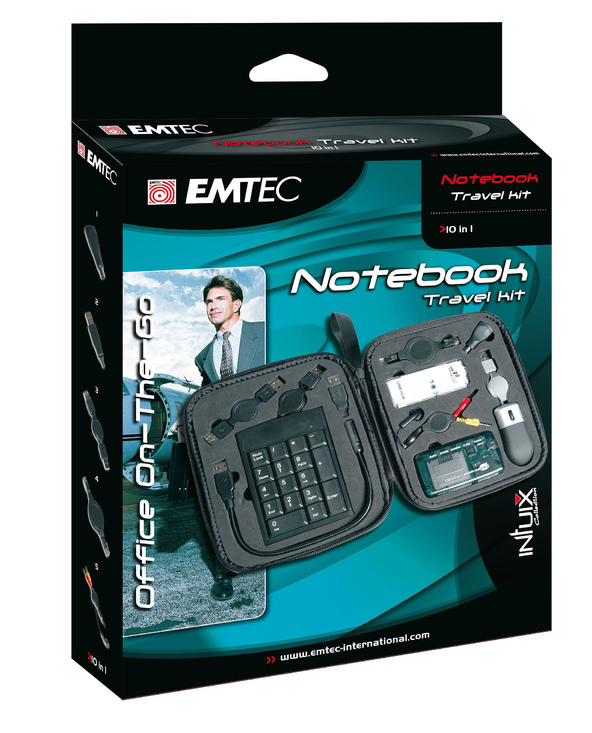 Emtec Notebook Travel kit