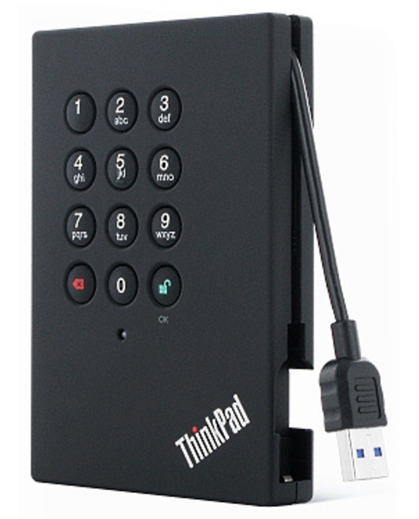 Lenovo ThinkPad USB 3.0 1TB disque dur externe 1000 Go Noir