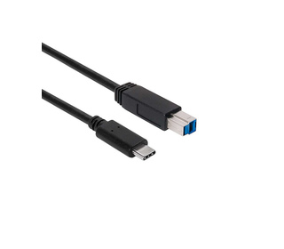 CLUB3D USB 3.1 Gen2 Type-C to Type-B Cable Male/Male, 1 M./ 3.3 Ft.
