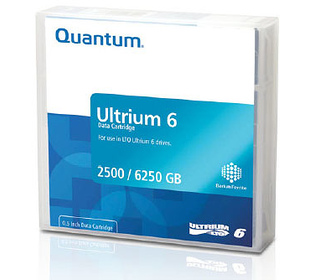 Quantum Ultrium 6 Blank data tape 2500 Go LTO 1,27 cm