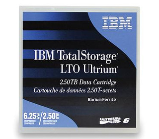 IBM LTO Ultrium 6 Blank data tape 2500 Go