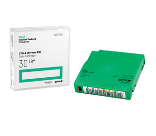 Hewlett Packard Enterprise LTO-8 Ultrium 30TB RW Data Cartridge Blank data tape 12000 Go 1,27 cm