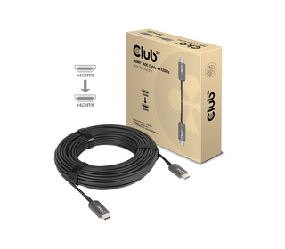 CLUB3D HIGH SPEED HDMI AOC CABLE 8K60HZ 20M M/M câble HDMI HDMI Type A (Standard) Noir