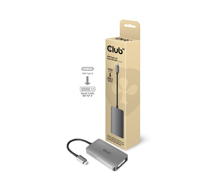CLUB3D cac-1510 USB C DVI-D Dual link Gris