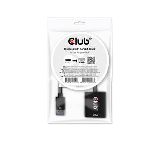 CLUB3D cac-2013 Displayport VGA Noir