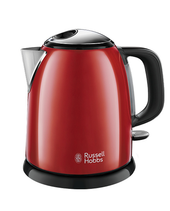 Russell Hobbs 24992-70 bouilloire 1 L 2400 W Noir, Rouge