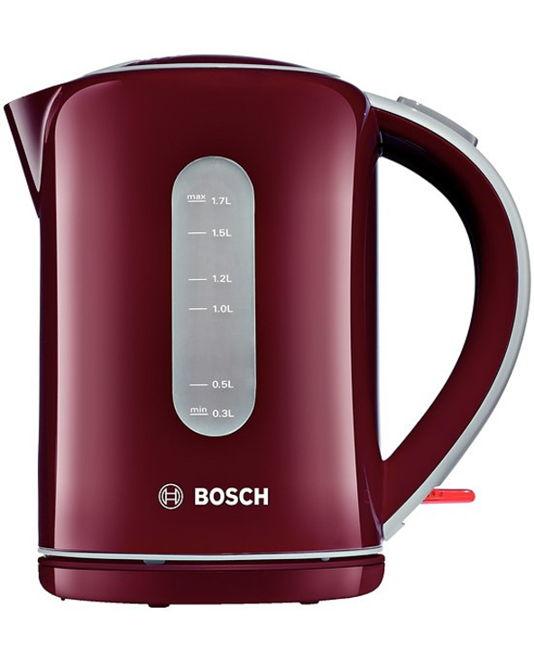 Bosch TWK7604 bouilloire 1,7 L 2200 W Rouge