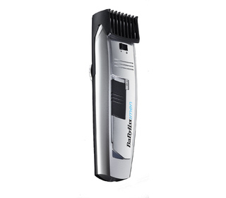 BaByliss E827E tondeuse à barbe Noir, Argent