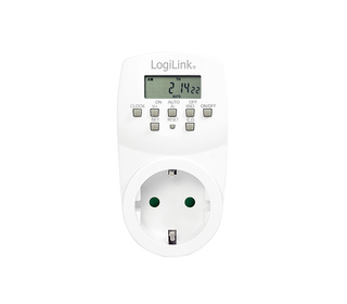 LogiLink ET0007 minuteur électrique Blanc Programmateur journalier