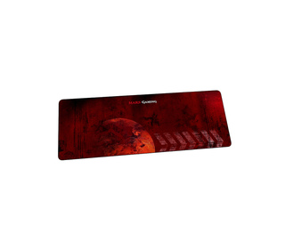 Mars Gaming MMP2 tapis de souris Noir, Rouge