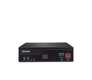 Shuttle XPС slim XPC slim DH470C 1,35L mini PC Noir
