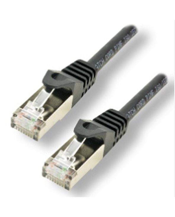 MCL FCC7BMSF-0.3M/N câble de réseau Noir 0,3 m Cat7 S/FTP (S-STP)