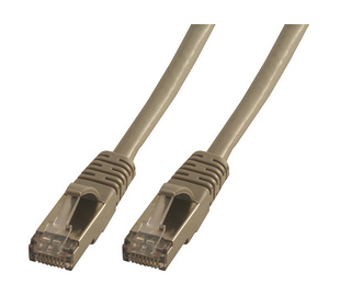 MCL FTP6-0.5M câble de réseau Gris 0,5 m Cat6 F/UTP (FTP)