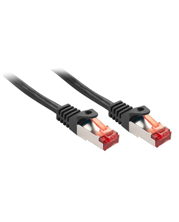 Lindy Cat.6 S/FTP 0.5m câble de réseau Noir 0,5 m Cat6 S/FTP (S-STP)