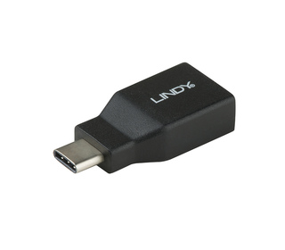 Lindy 41899 changeur de genre de câble USB 3.1-C USB 3.1-A Noir