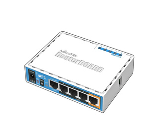 Mikrotik HAP ac lite 733 Mbit/s Blanc Connexion Ethernet, supportant l'alimentation via ce port (PoE)