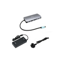 i-tec USB-C Metal Nano Dock HDMI/VGA with LAN + Charger 112W