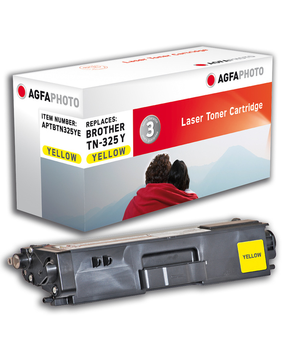 AgfaPhoto APTBTN325YE Cartouche de toner 1 pièce(s) Jaune