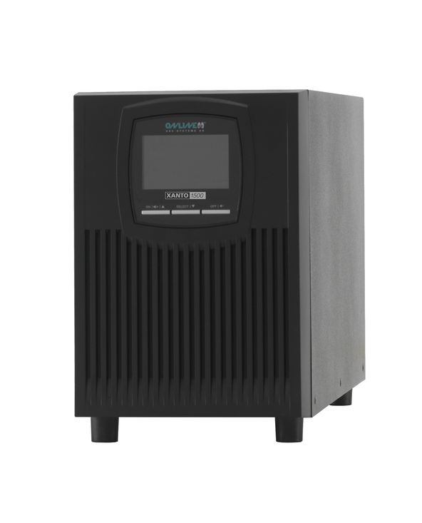ONLINE USV-Systeme XANTO 1500 Double-conversion (en ligne) 1,5 kVA 1500 W 4 sortie(s) CA