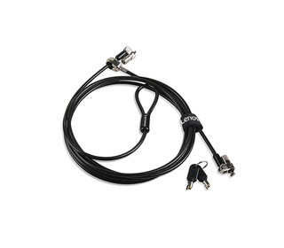 Lenovo 4Z10P40248 câble antivol Noir 2,5 m