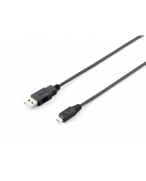 Equip 128594 câble USB 1 m USB 2.0 USB A Micro-USB B Noir