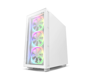 NZXT H7 Elite Midi Tower Blanc