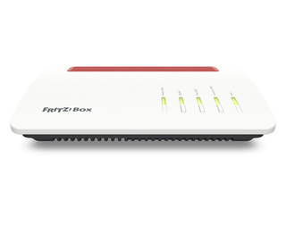 FRITZ!Box 5590 Fiber routeur sans fil Gigabit Ethernet Bi-bande (2,4 GHz / 5 GHz) Blanc