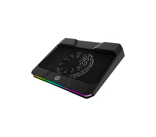Cooler Master NotePal X150 Spectrum système de refroidissement pour ordinateurs portables 43,2 cm (17") 1000 tr/min Noir