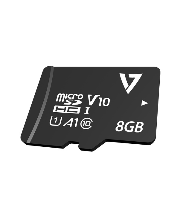 V7 Carte micro SDHC 8 Go classe 10 + adaptateur
